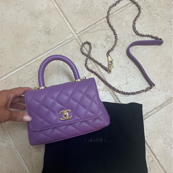 Chanel mini coco handle bag - Picture 5 of 9